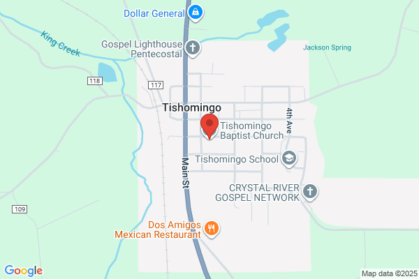 Tishomingo Baptist Church, Pastorium