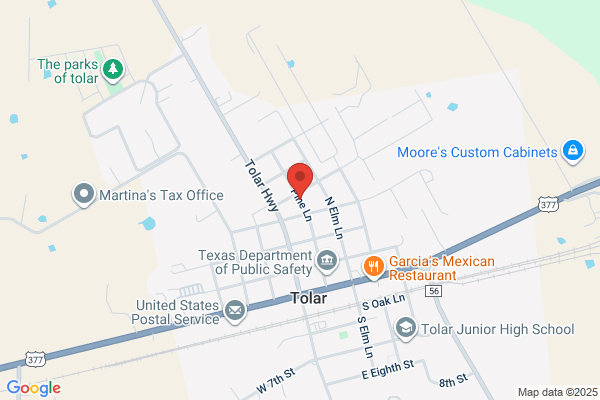 Tolar City of, Tolar