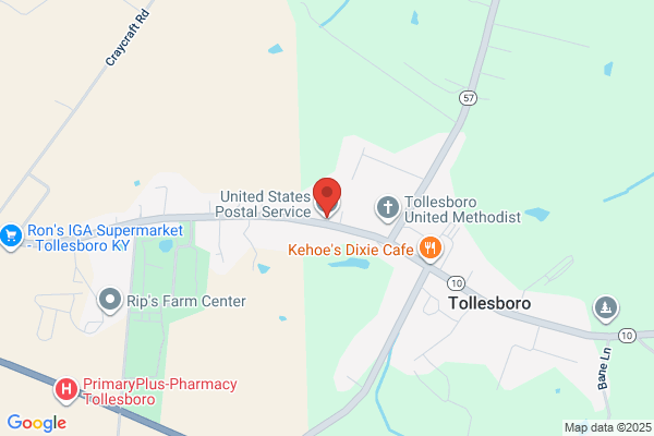United States Government, Post Offices, Tollesboro