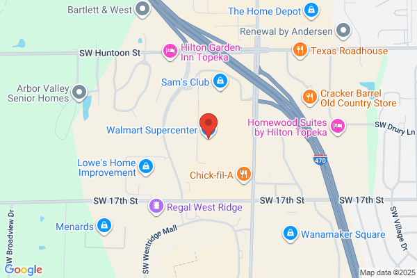 Wal-Mart, Topeka, Store Information