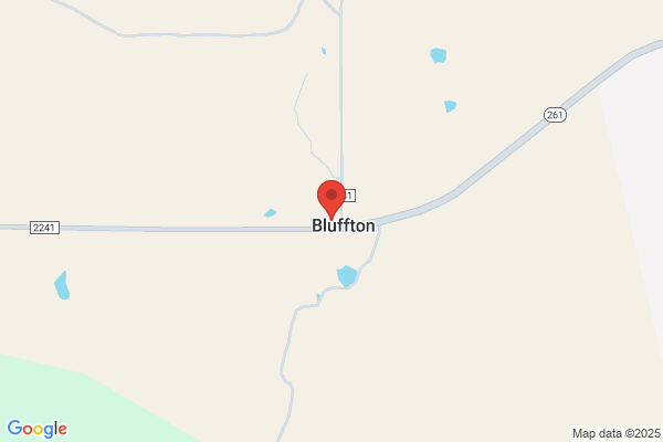 United States Government Offices, Post Office, Bluffton