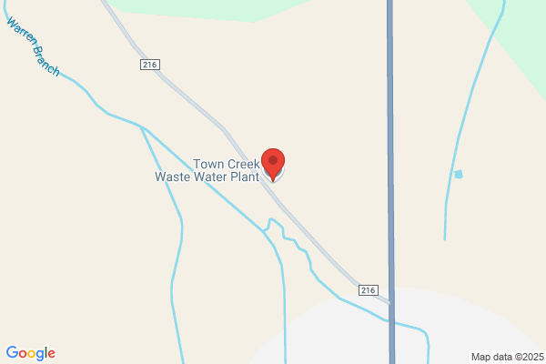 Town Creek Waste Water Treatment Plant
