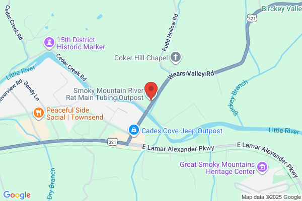 Smoky Mountain River Rat Tubing Outpost A