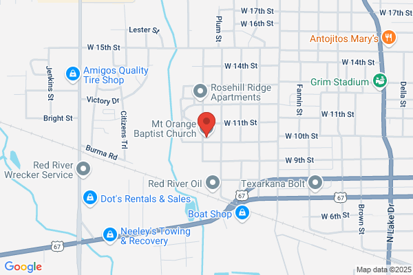 Mt Orange Baptist Church