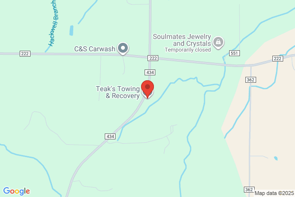 Teak's Towing & Recovery