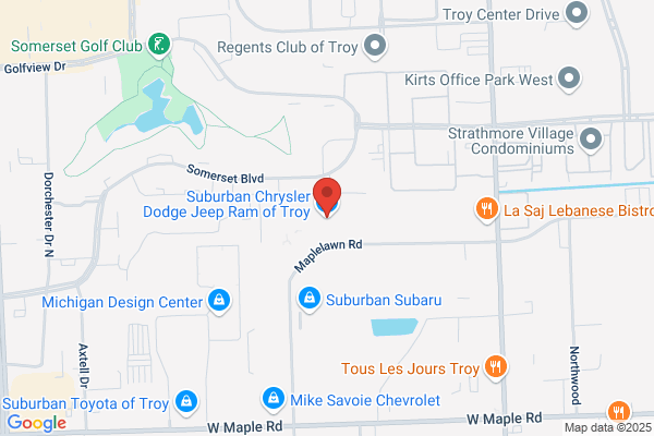 Suburban Chrysler Dodge Jeep Ram of Troy