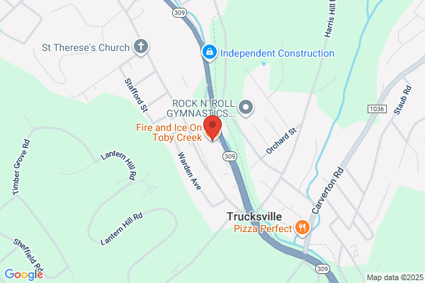 Fire and Ice On Toby Creek