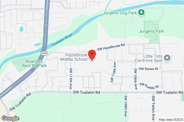 Schools Public, Tigard-Tualatin School District 23J, Middle Schools, Hazelbrook