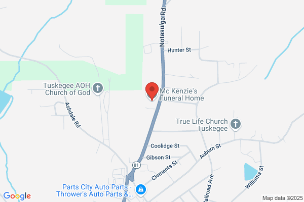 Burton, Robert M - Mc Kenzies Funeral Home