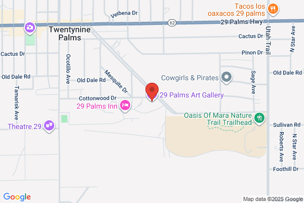 Twentynine Palms Art Gallery Gift Shop