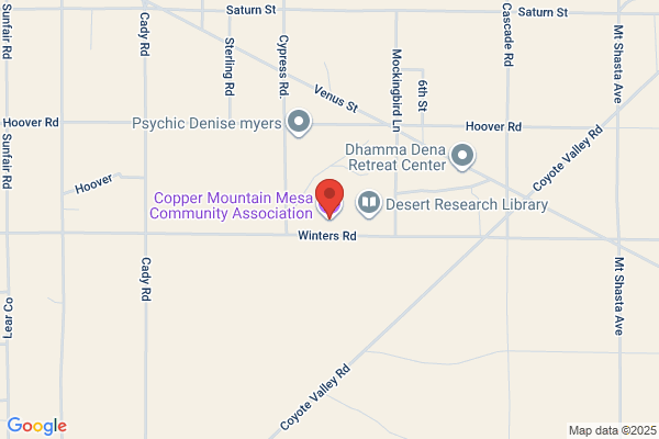 Copper Mountain Mesa Community Association
