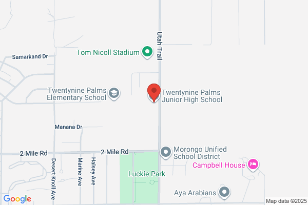 Morongo Unified School District, Twentynine Palms Junior High School