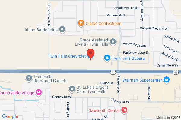 Chevrolet of Twin Falls Parts Center