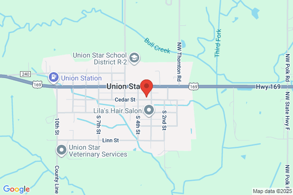 U S Government, Post Offices, Union Star