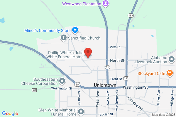 White Julia Funeral Home