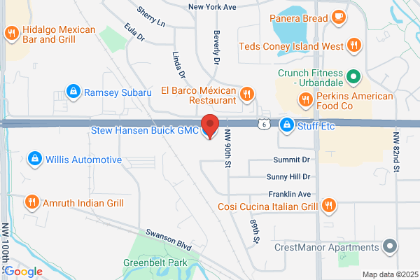 Service Department at Stew Hansen Buick GMC