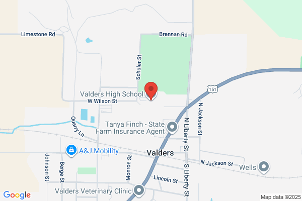 Valders Area School District, High School
