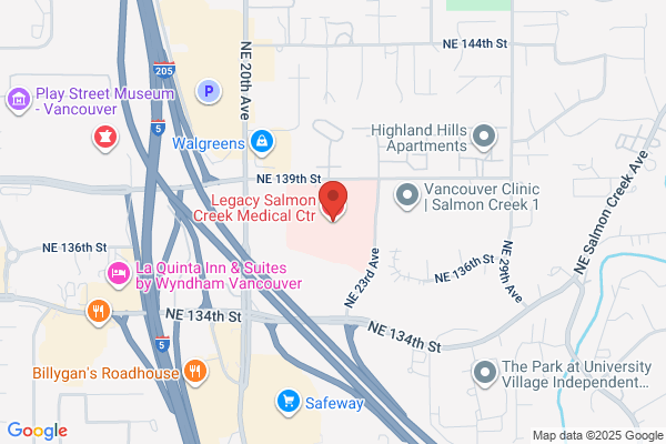 Legacy Salmon Creek Hospital, General Information