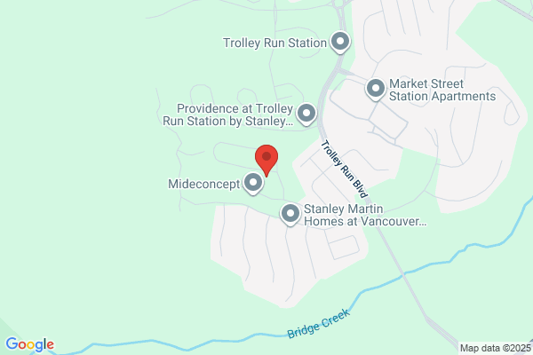 Providence Station at Trolley Run by Great Southern Homes