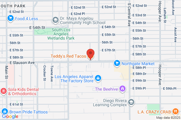 Teddy's Red Tacos