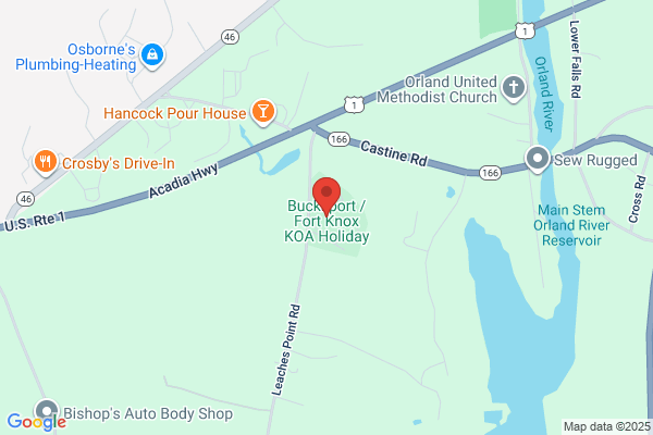 Bucksport / Fort Knox KOA Holiday