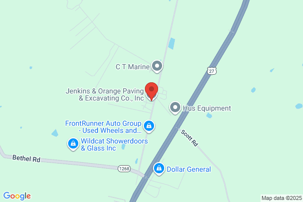 Jenkins & Orange Paving & Excavating Co Inc