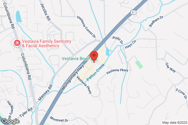 Vestavia Bowl Regency Room