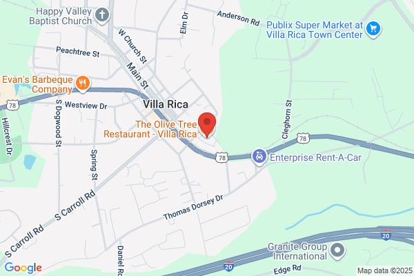 The Olive Tree Restaurant - Villa Rica