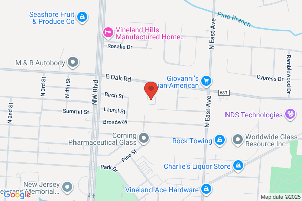 Jehovahs Witnesses Vineland Kingdom Hall, English / Spanish