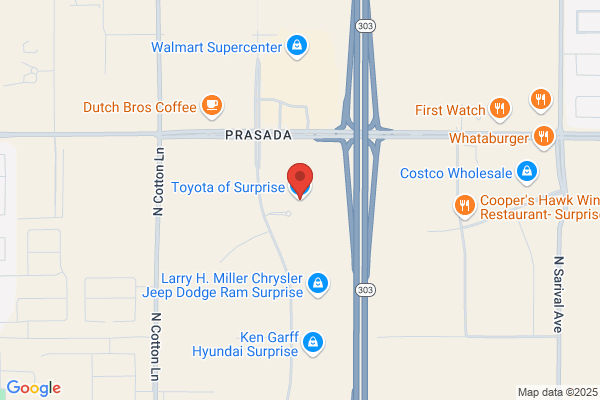 Toyota of Surprise Service and Parts