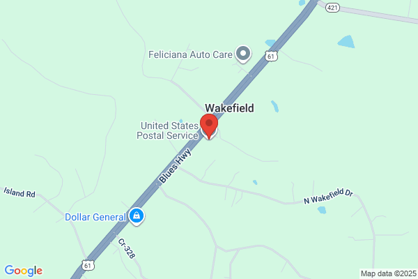 United States Government, United States Postal Service, Wakefield Office