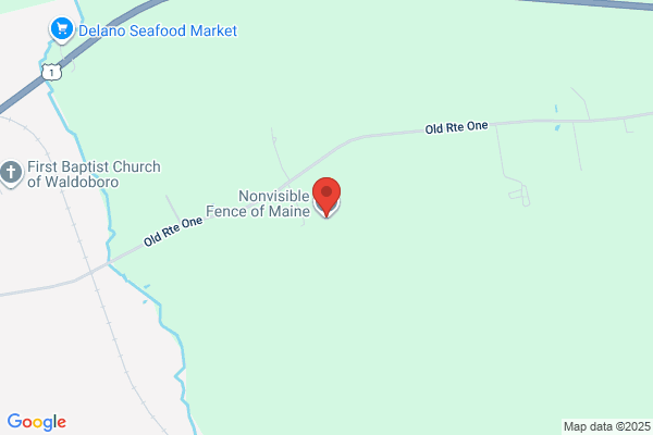 Nonvisible Fence Of Maine