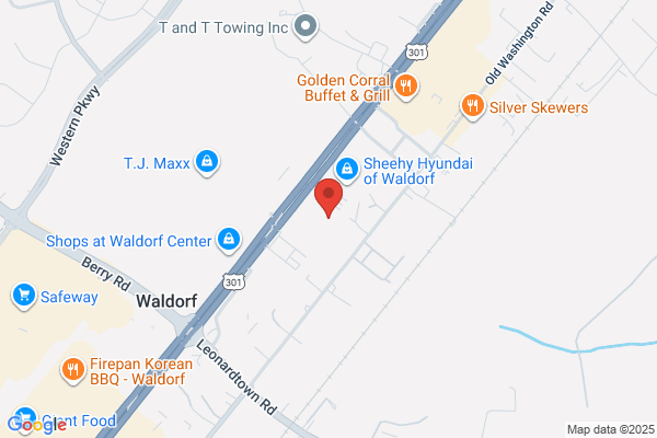 Sheehy Nissan of Waldorf Service & Parts Department