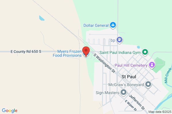 Myers Frozen Food Provisions Inc