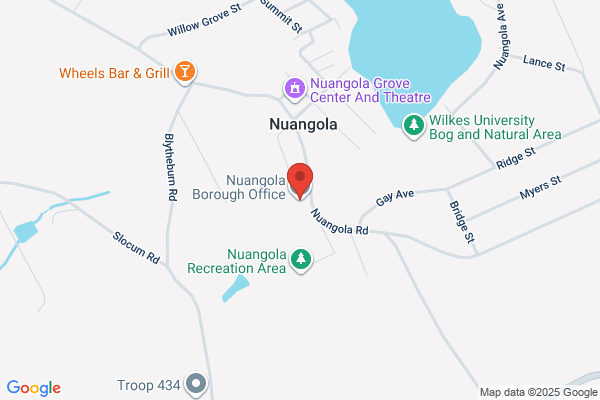 Nuangola Boro, Boro Administration