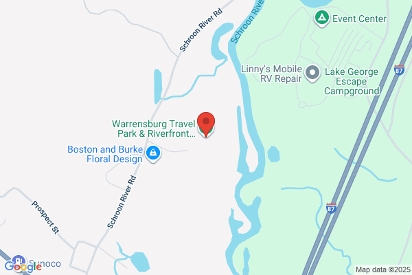 Warrensburg Travel Park & Riverfront Campground near Lake George