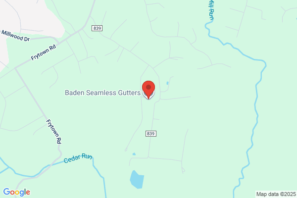 Baden Seamless Gutters Inc