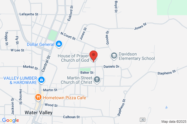Water Valley Church of God