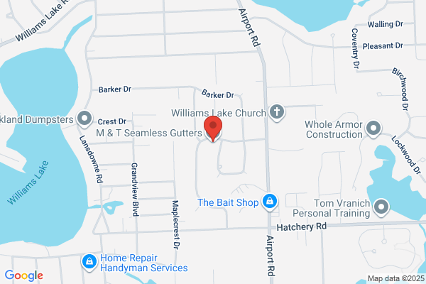 M & T Seamless Gutters