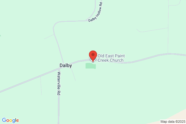 Old East Paint Creek Lutheran, Church