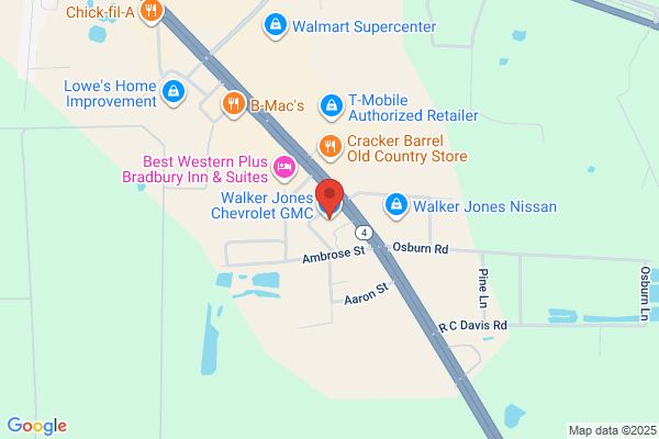 Walker-Jones Chevrolet Buick Honda Toyota Inc, Automobile Sales