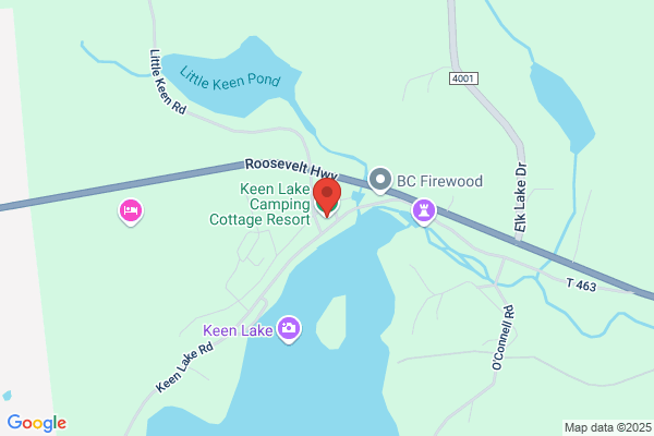 Keen Lake Camping-Cottage Resort