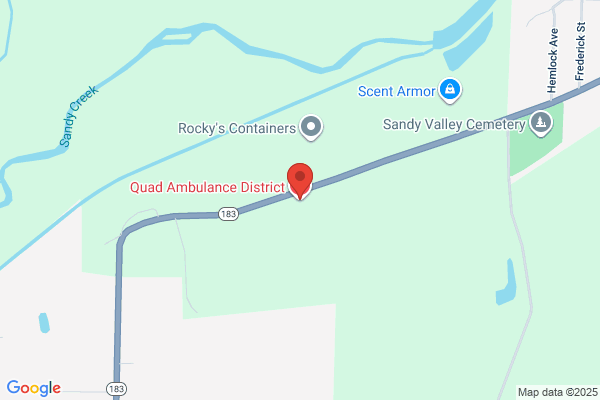 Quad Ambulance District, Administration