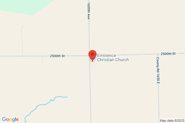 Eminence Christian Church, Church