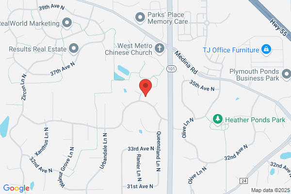 Hennepin, Baker Park Reserve, Hyland Lake Park Reserve, Noerenberg Memorial Gardens