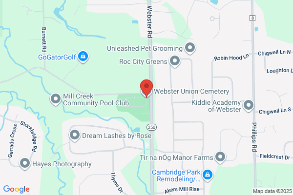 Webster Union Cemetery Association Inc