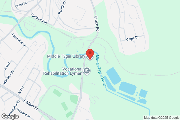 Spartanburg County of, Library, Branch Libraries, Middle Tyger Library