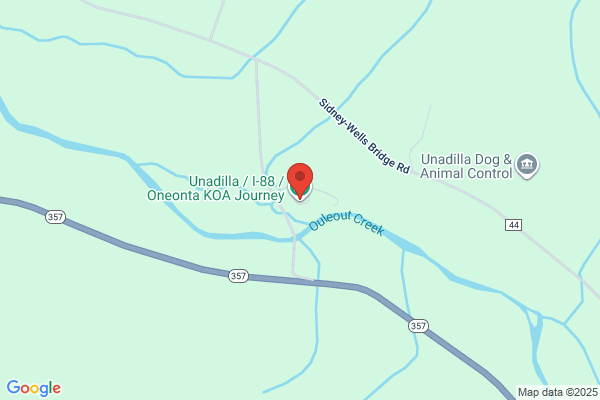Unadilla / I-88 / Oneonta KOA Journey