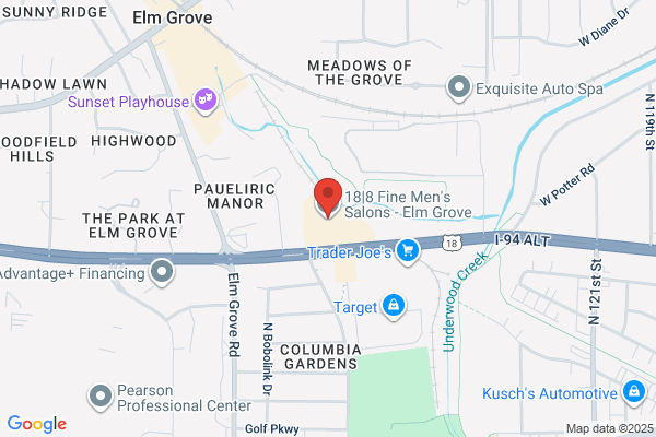 18|8 Fine Men's Salons - Elm Grove