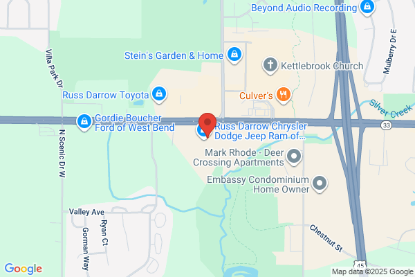 Russ Darrow Chrysler Dodge Jeep RAM West Bend Service Center